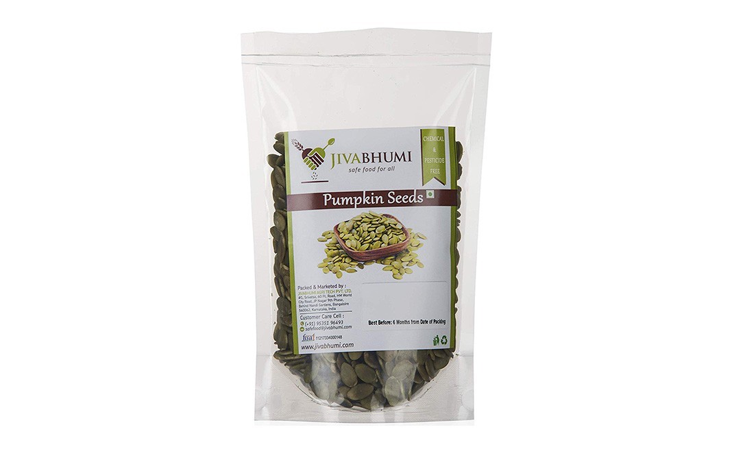 JivaBhumi Pumpkin Seeds    Pack  250 grams